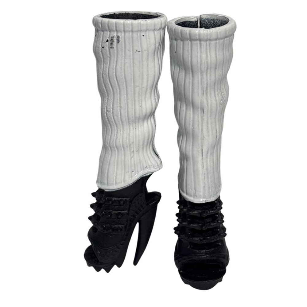 Monster High Shoe Boot W/ Socks Ghoul Sports Clawdeen Baseball
